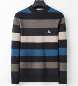 pull burberry homme pas cher blue gray strip pony